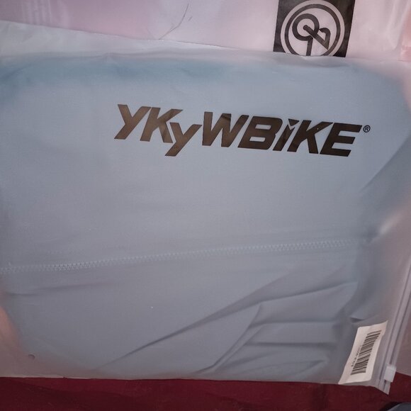 NEW YKYWBIKE Men's Cycling Jersey Short Sleeve Reflective Gray Small - Picture 6 of 6